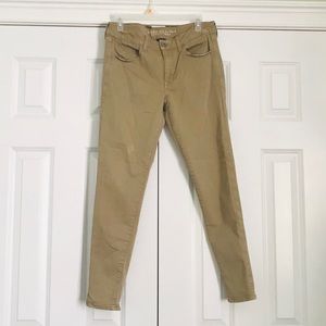 AEO TwillX Super Stretch Jegging, Tan, 12